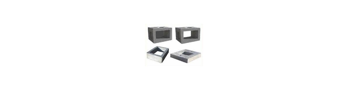 Artifacts and concrete blocks