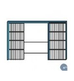 Counterframes for sliding doors