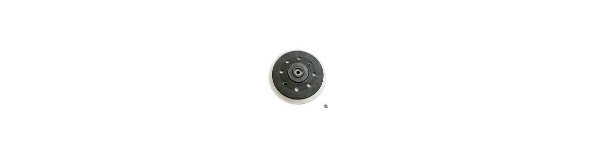Sichern von Platten für Schwingschleifer