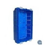 Flush mounting boxes for plasterboard