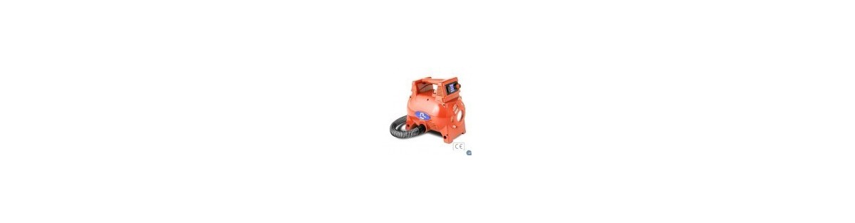 Turbina de Multirigo y aerógrafos